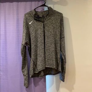 Nike running long sleeve quarter zip